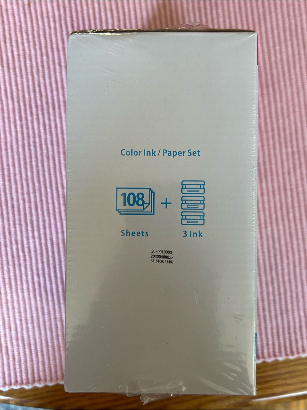 New Wrapped Color Ink & Paper Set - KP-108IN - Picture 4 of 4